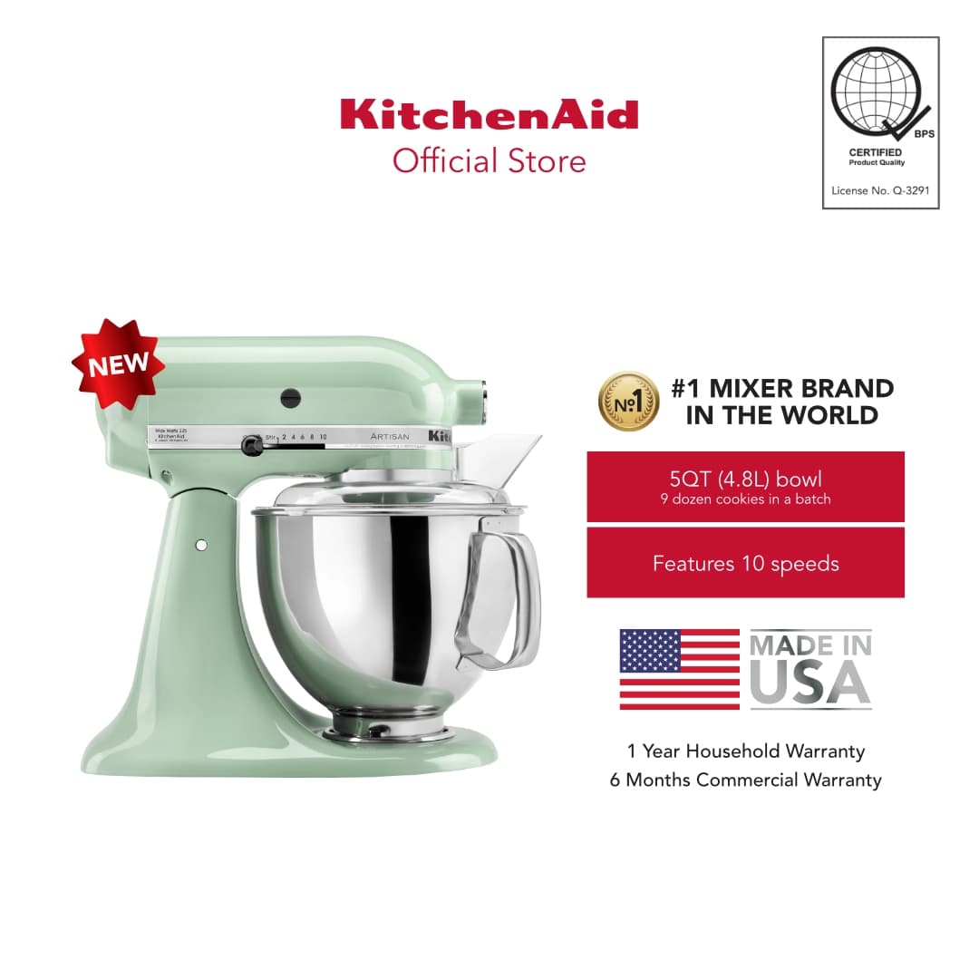 KitchenAid 5QT (4.8L) Artisan Stand Mixer 220V variant