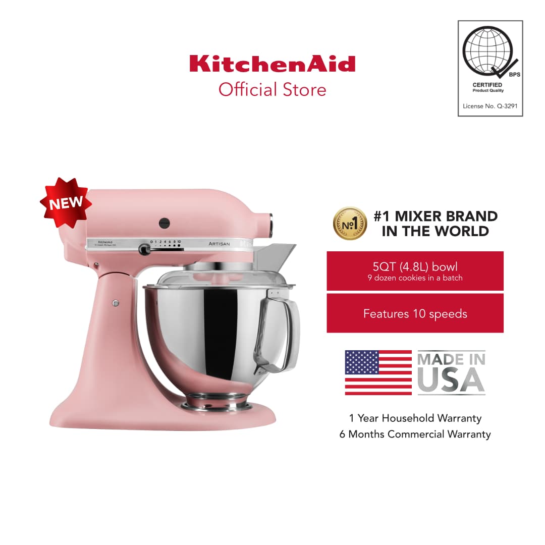 KitchenAid 5QT (4.8L) Artisan Stand Mixer 220V variant