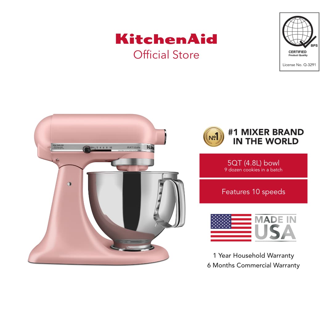 KitchenAid 5QT (4.8L) Artisan Stand Mixer 220V variant