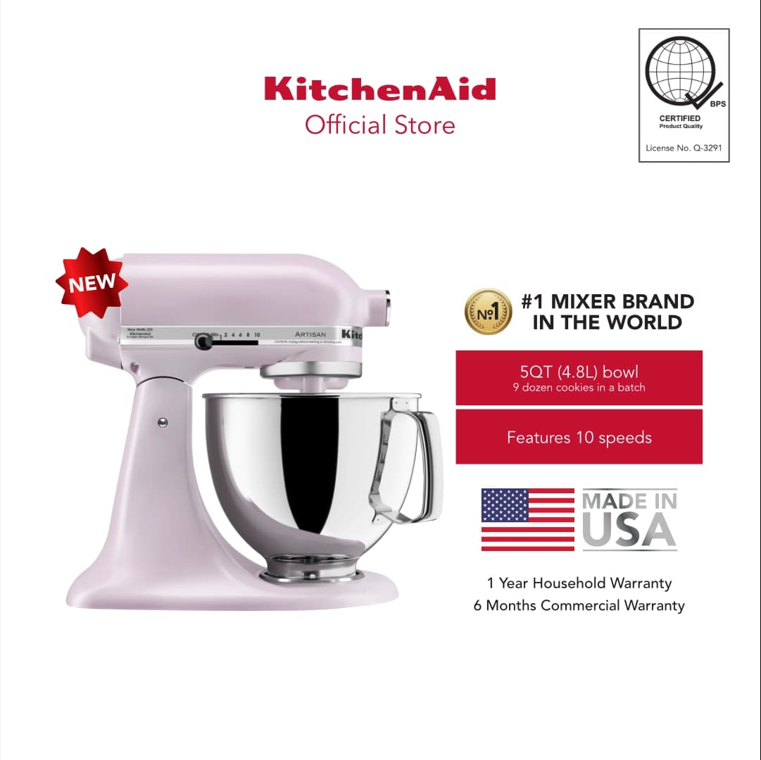 KitchenAid 5QT (4.8L) Artisan Stand Mixer 220V variant