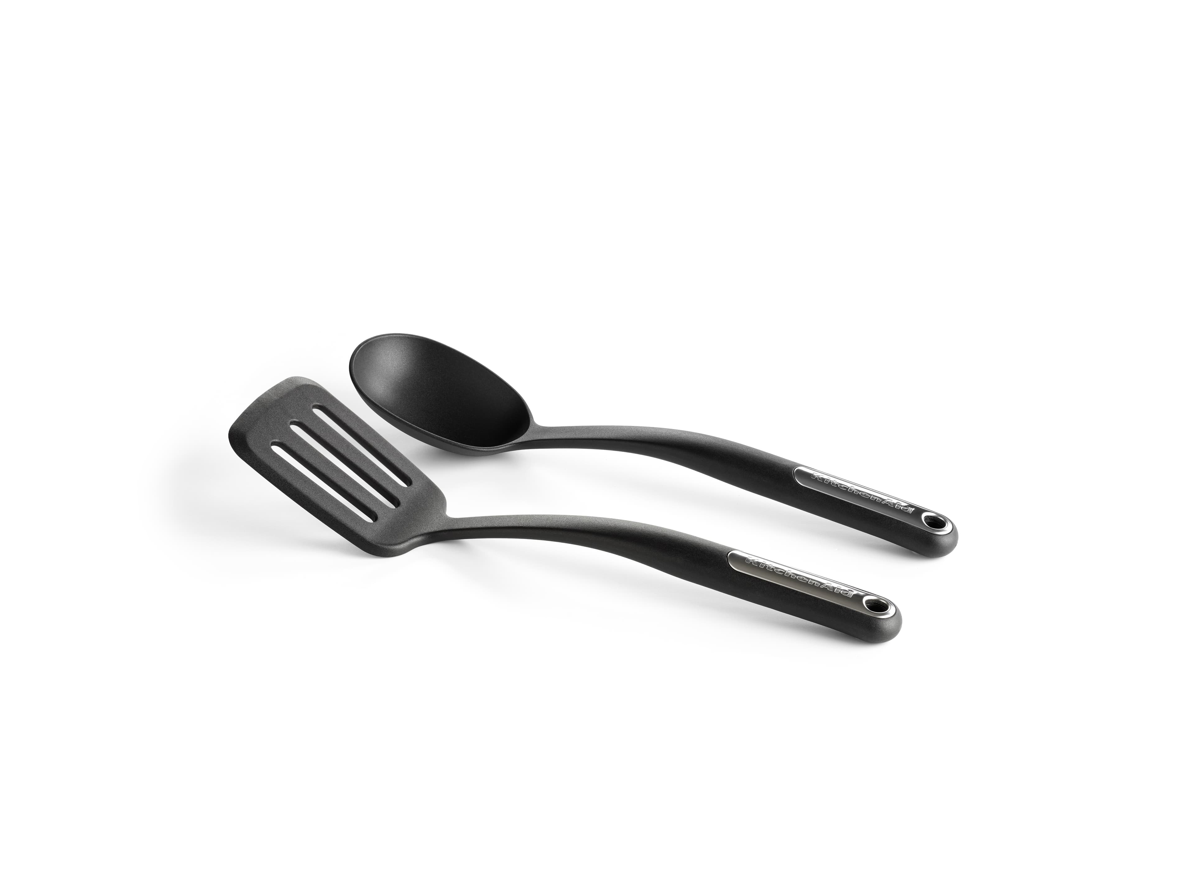 KA-M NYLON UTENSIL SET (SPOON & SLOTTED TURNER)