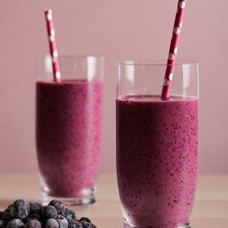 Cranberry Blueberry Fruit Smoothie - Image